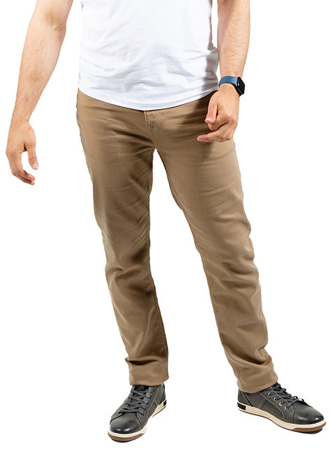 Khaki Slim Fit / Denkhaki - Dark Khaki | The Perfect Jean