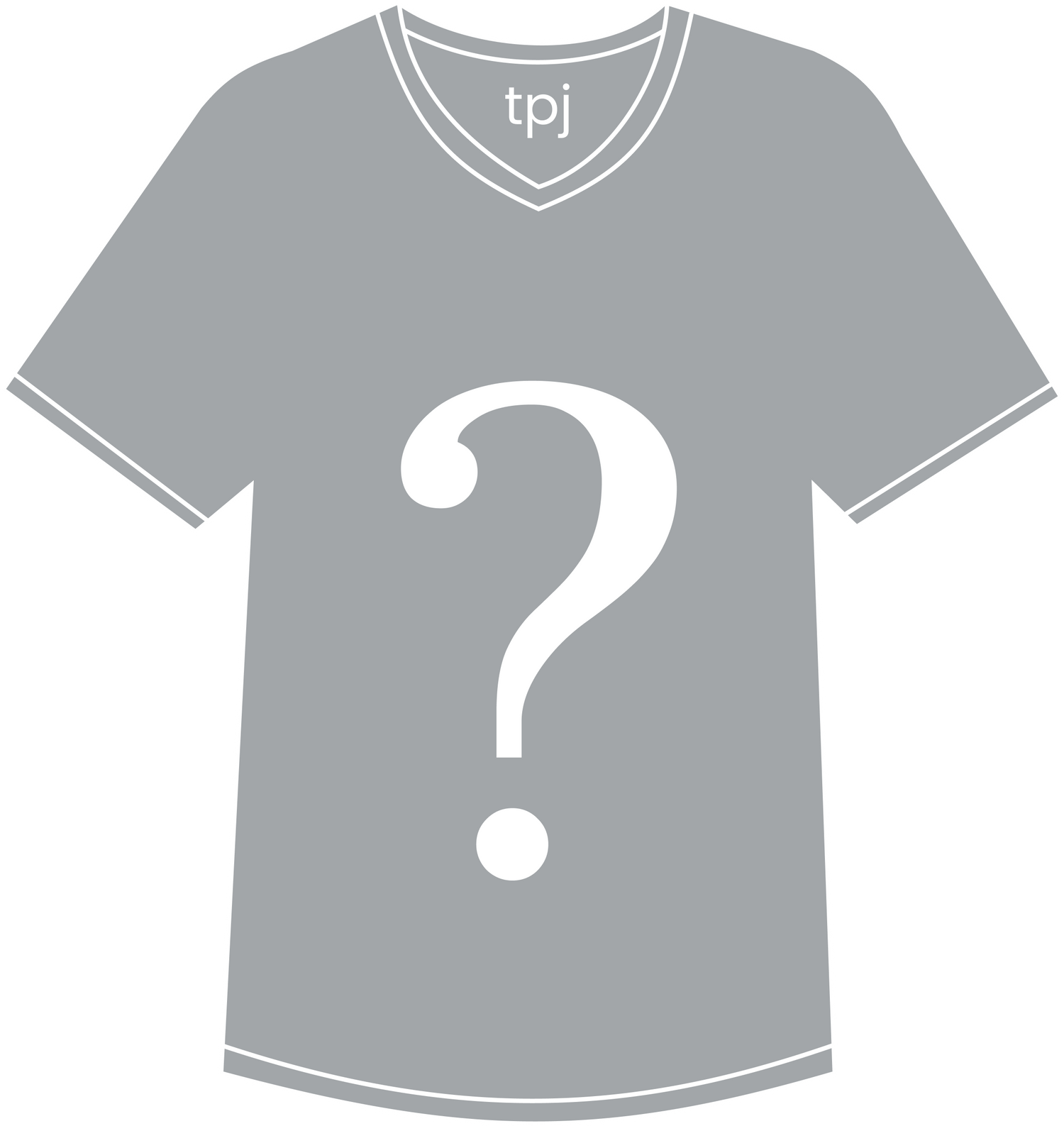 Mystery Color Organic V Neck T-Shirt