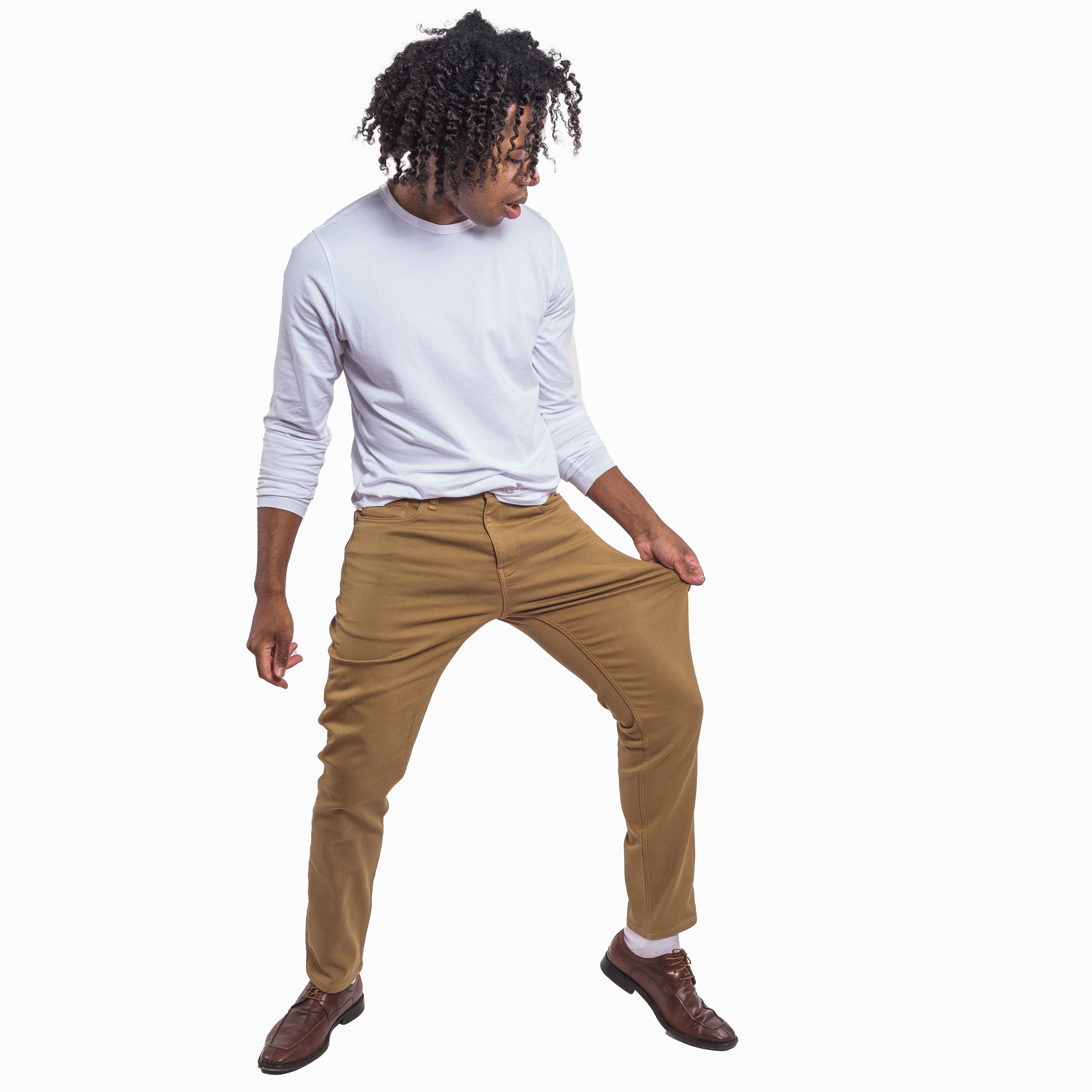 Slim Thick Fit / Denkhaki™ Tobacco (Brown)