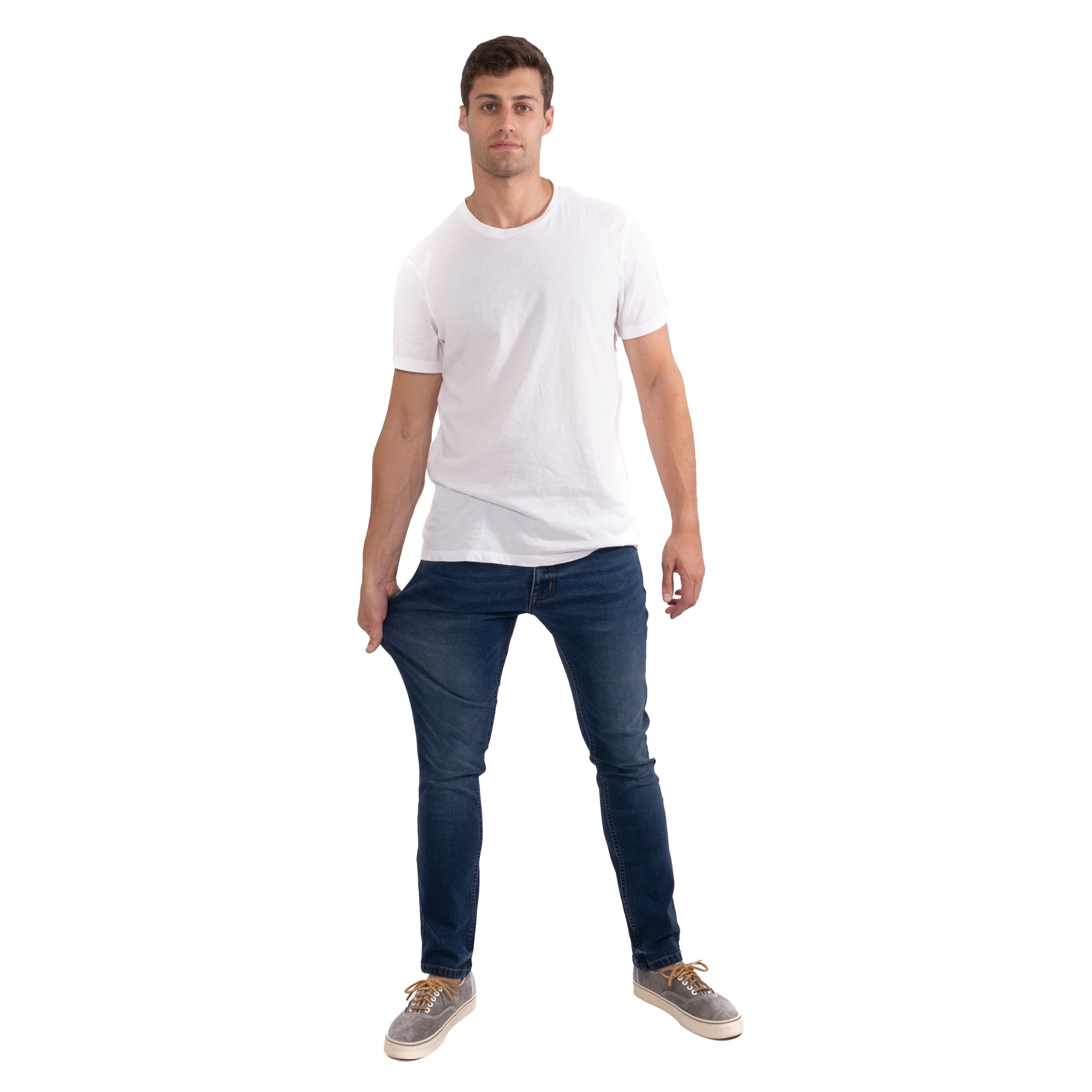 Slim Fit / Admiral (Med Blue)