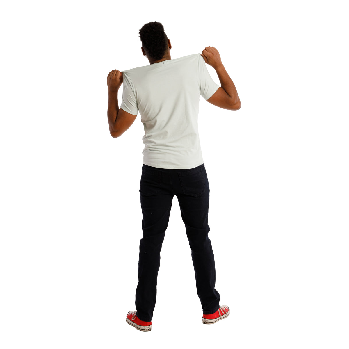 Organic Crew Neck T-Shirt / Mint